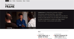 Desktop Screenshot of hiddenframe.ch